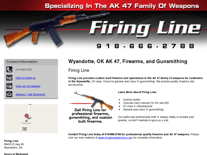 www.firinglineoklahoma.net