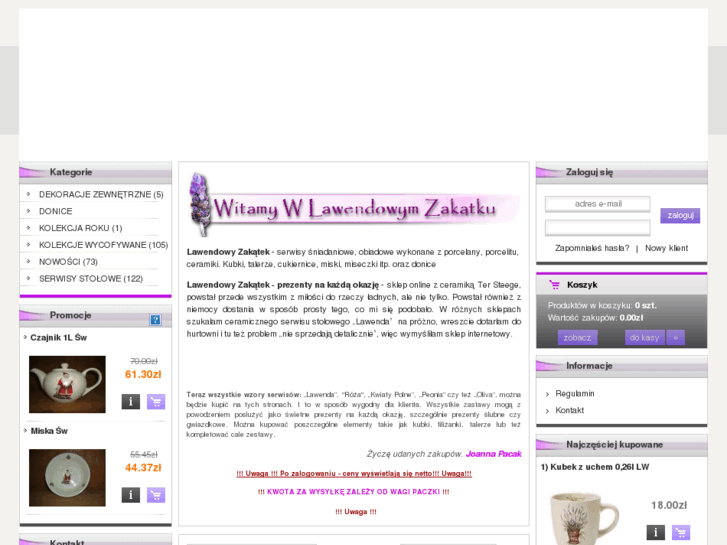 www.lawendowyzakatek.pl