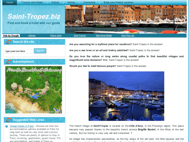 www.saint-tropez.biz