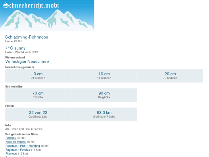 www.schneebericht.mobi