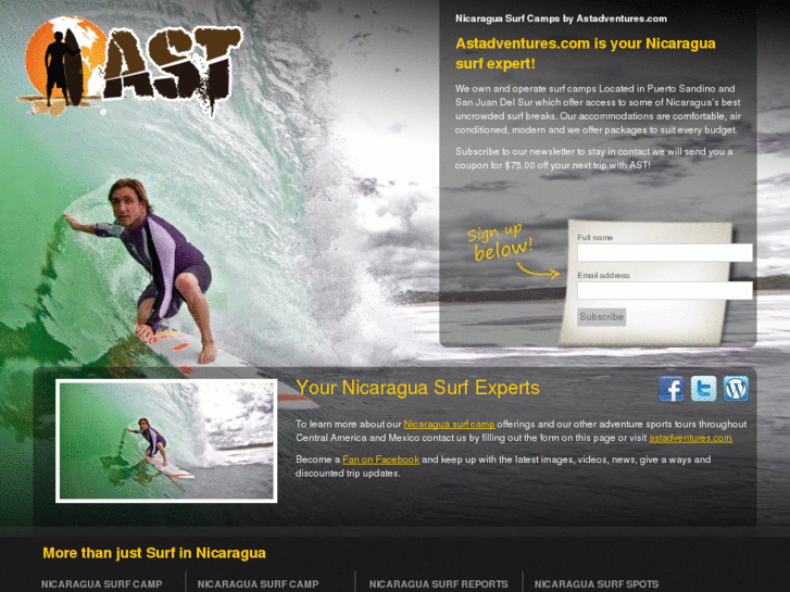 www.surfcampsnicaragua-ast.com