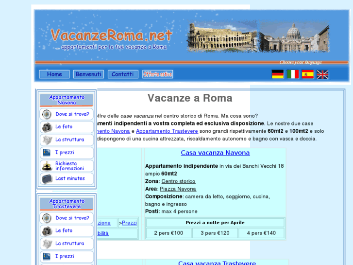 www.vacanzeroma.net