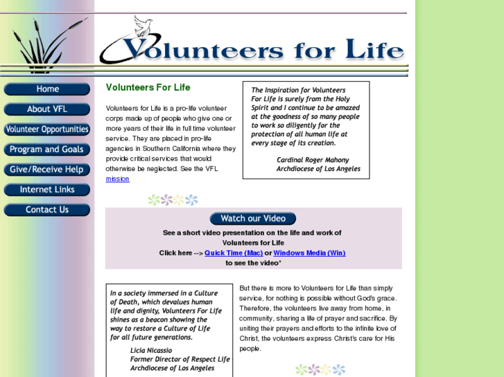 www.volunteersforlife.org