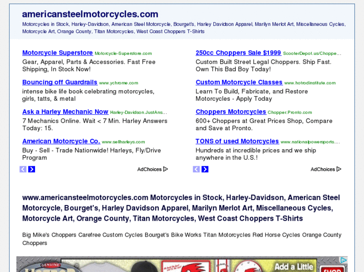 www.americansteelmotorcycles.com