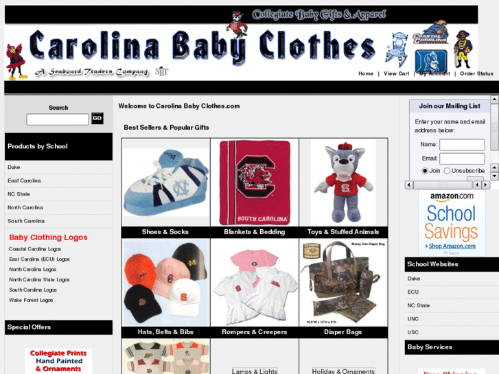 www.carolinababyclothes.com