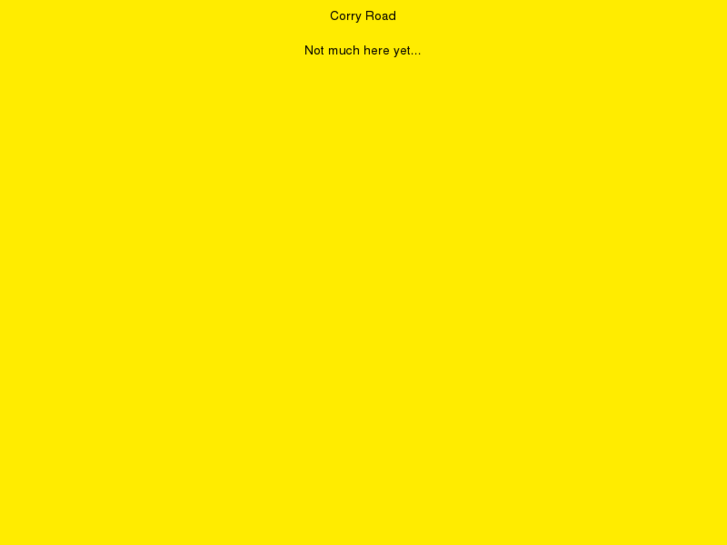 www.corryroad.net