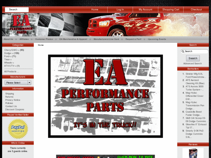 www.eaperformanceparts.com