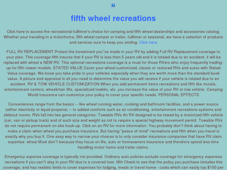 www.fifth-wheel-recreations.com