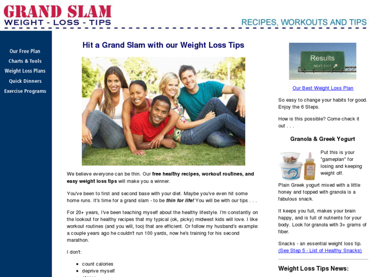 www.grandslamweightlosstips.net