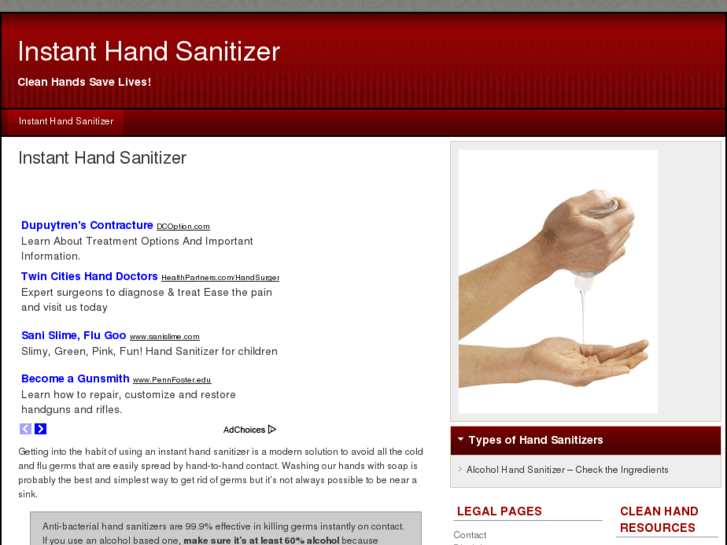 www.instanthandsanitizer.org