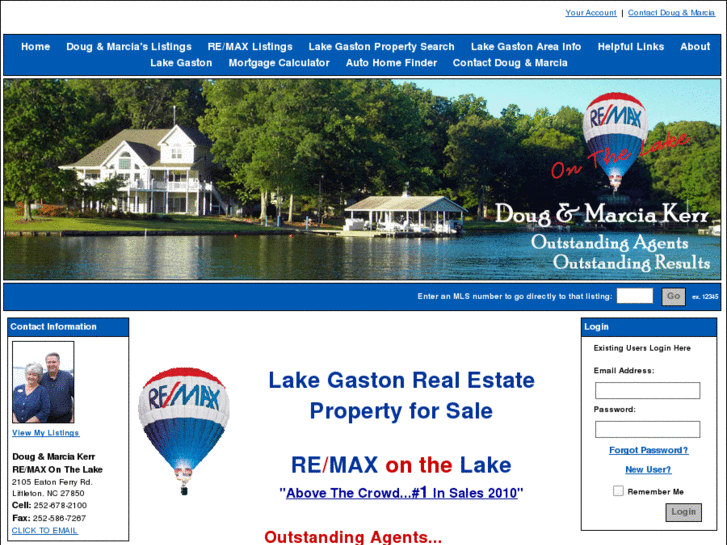 www.lake-gaston-real-estate-agents.net