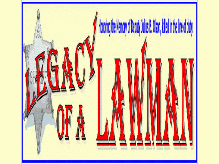 www.legacy-of-a-lawman.com