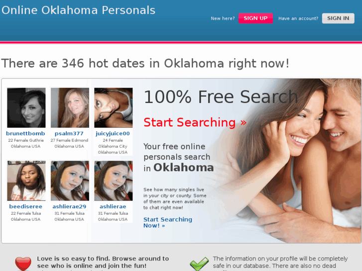 www.onlineoklahomapersonals.com