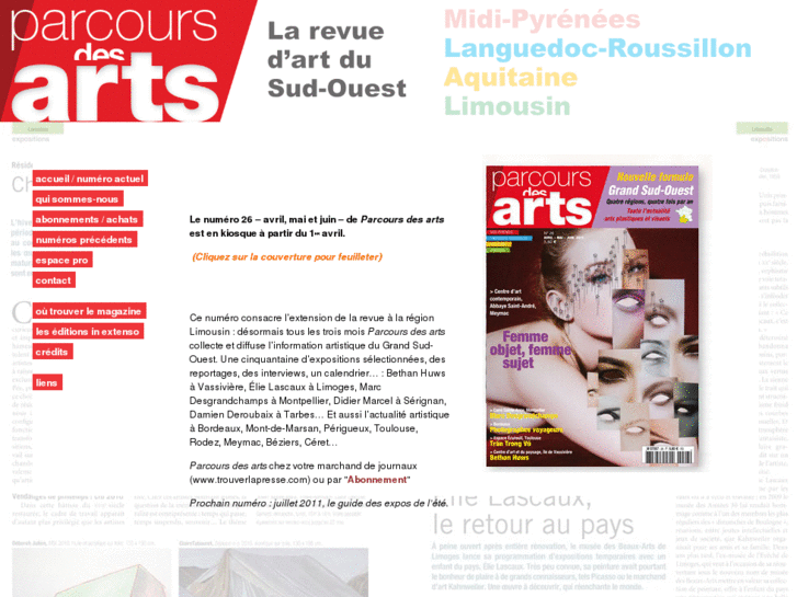 www.parcoursdesarts.com