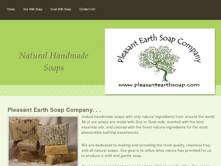 www.pleasantearthsoap.com