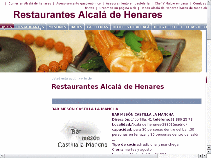 www.restaurantesdealcala.info