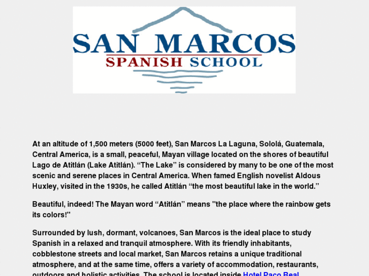 www.sanmarcosspanishschool.com