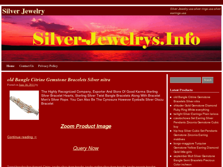 www.silver-jewelrys.info