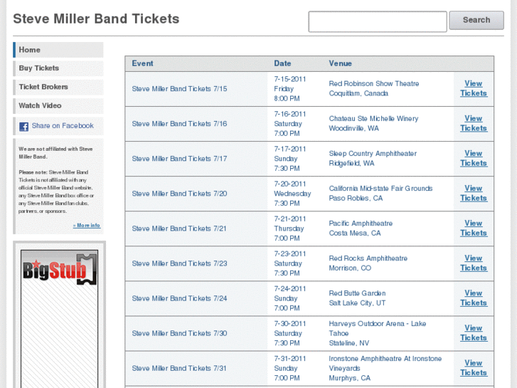 www.stevemillerbandtickets.org