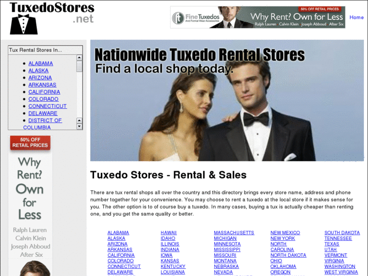 www.tuxedostores.net