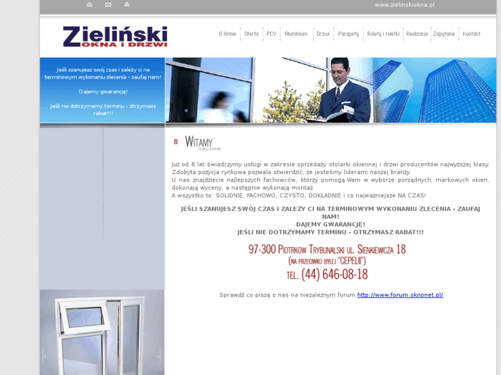 www.zielinskiokna.pl