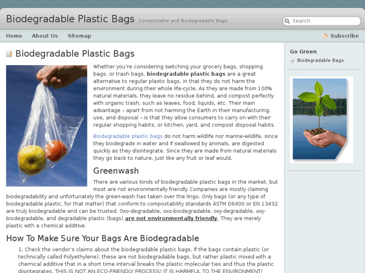 www.biodegradableplasticbags.org