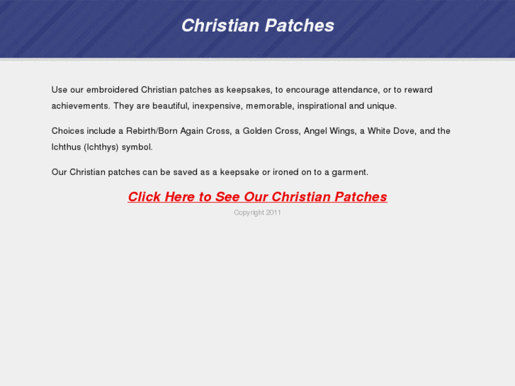 www.christianpatches.org