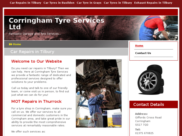 www.corringhamtyreservices.com