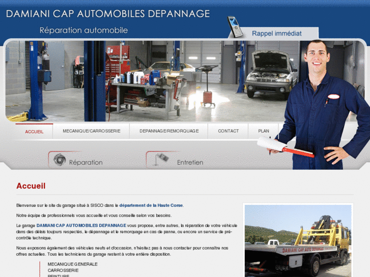 www.damiani-cap-auto-depannage.com