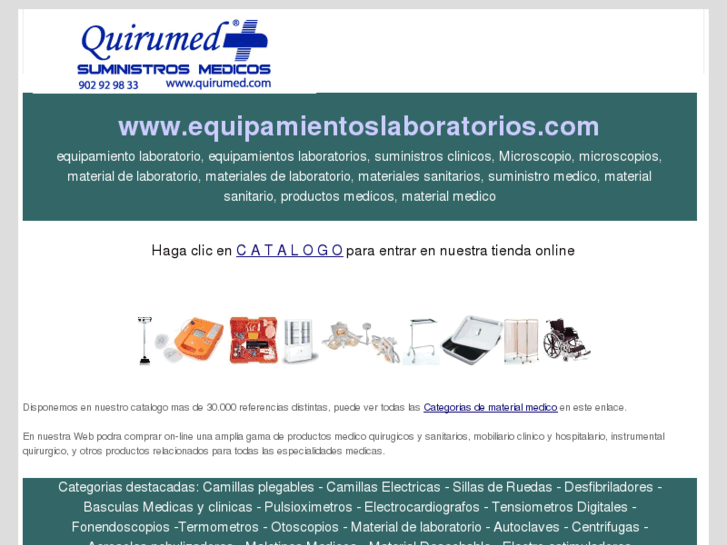 www.equipamientoslaboratorios.com