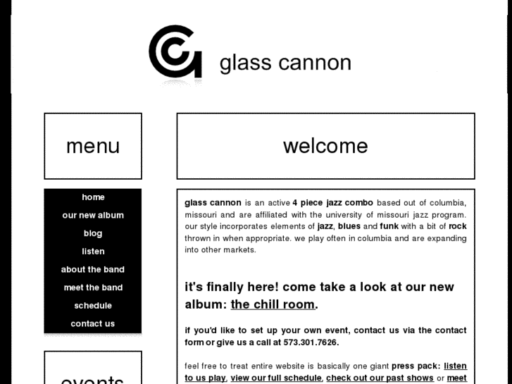 www.glasscannonband.com