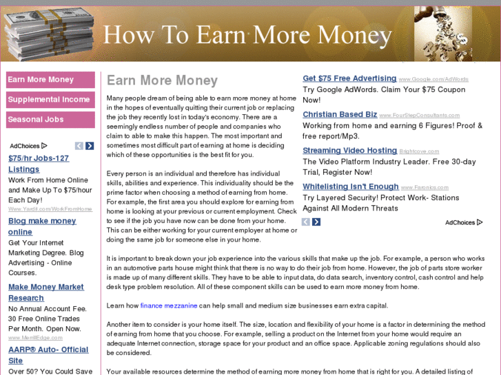 www.howtoearnmoremoneyonline.com