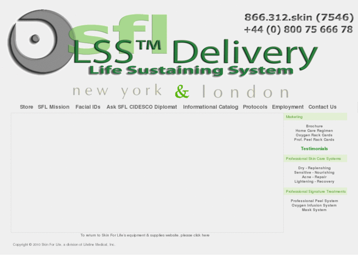 www.lssskincare.com