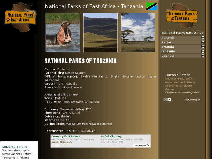 www.nationalparksoftanzania.com