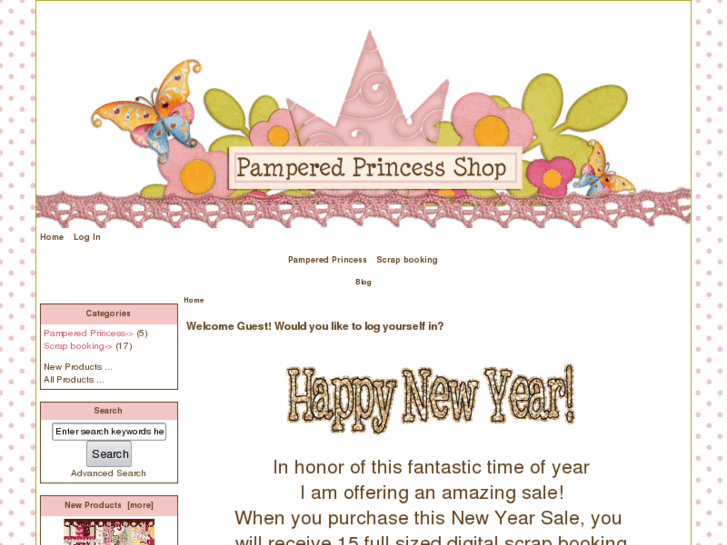 www.pamperedprincesshop.com