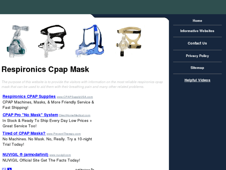 www.respironicscpapmask.com