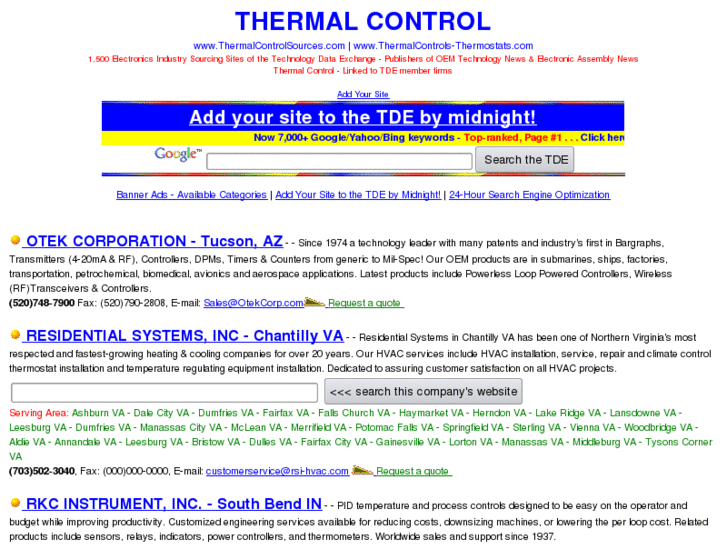 www.thermalcontrols-thermostats.com