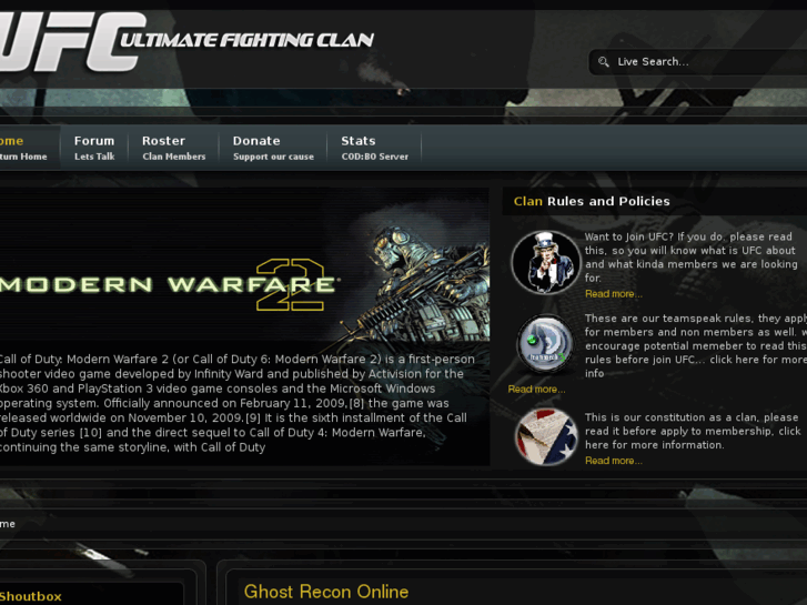 www.ufcclan.com