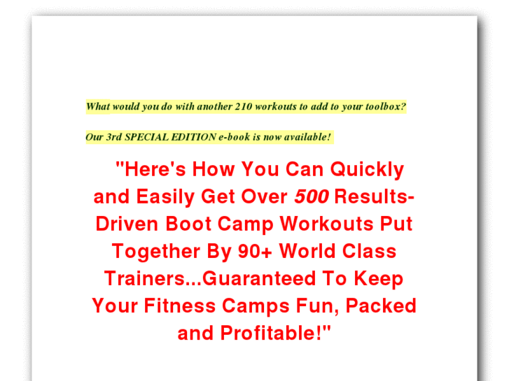 www.ultimatebootcampworkout.com