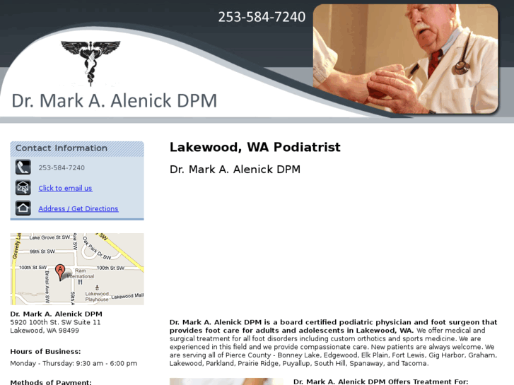 www.alenickfootdrtacoma.com
