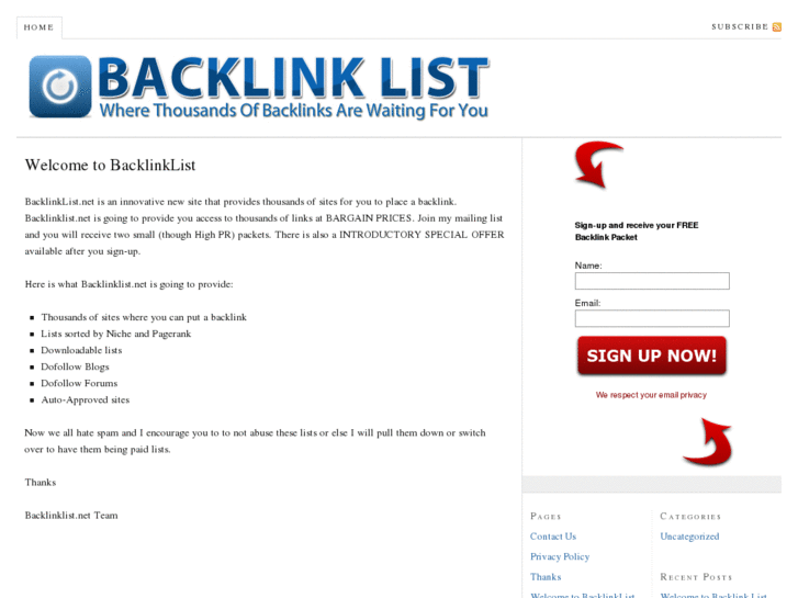 www.backlinklist.net