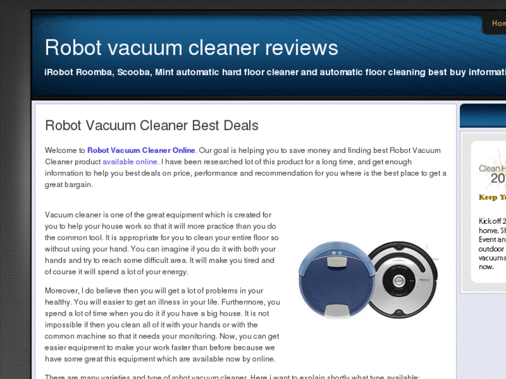 www.bestrobotvacuumcleaner.com