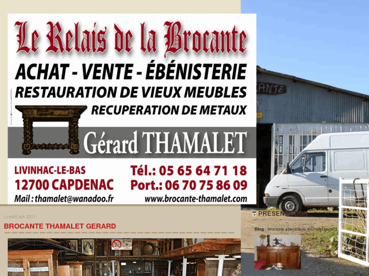 www.brocante-thamalet.com