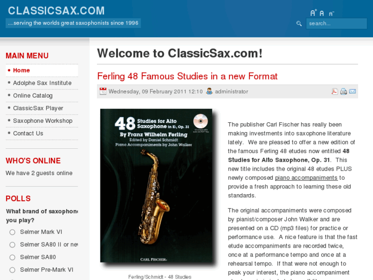 www.classicsax.com