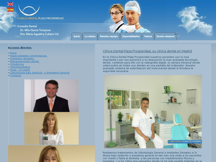 www.clinicadentalplazaprosperidad.com