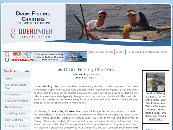 www.drumfishingcharters.com