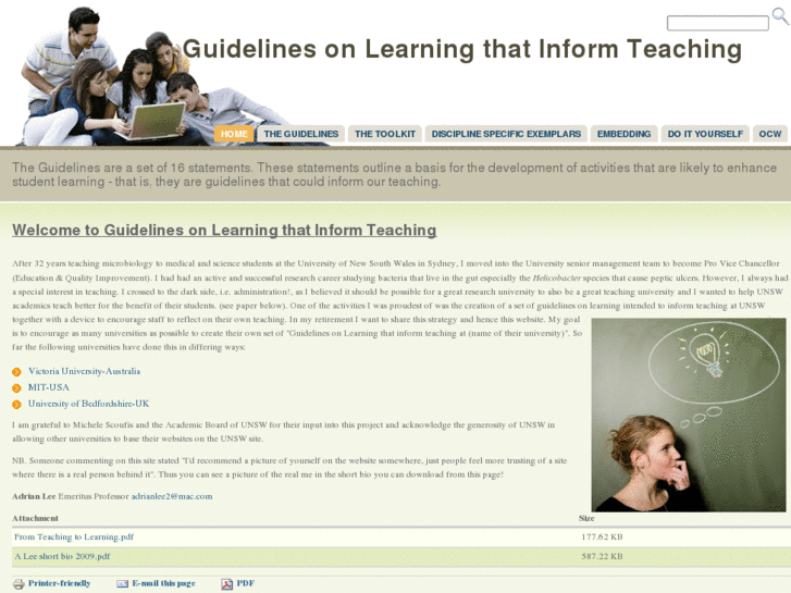 www.guidelinesonlearning.com