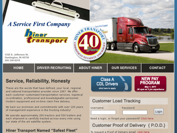 www.hinerlogistics.com