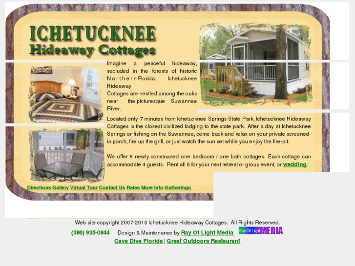 www.ichetuckneehideawaycottages.com