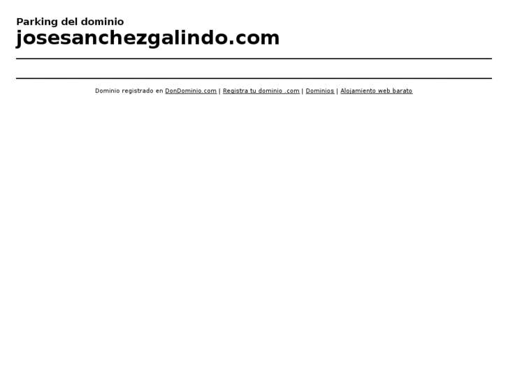 www.josesanchezgalindo.com